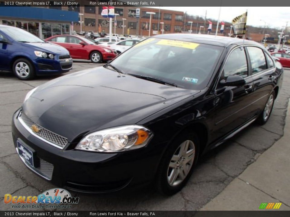 2013 Chevrolet Impala LT Black / Ebony Photo #4