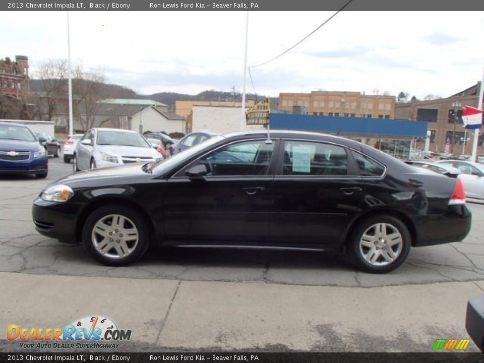 2013 Chevrolet Impala LT Black / Ebony Photo #5