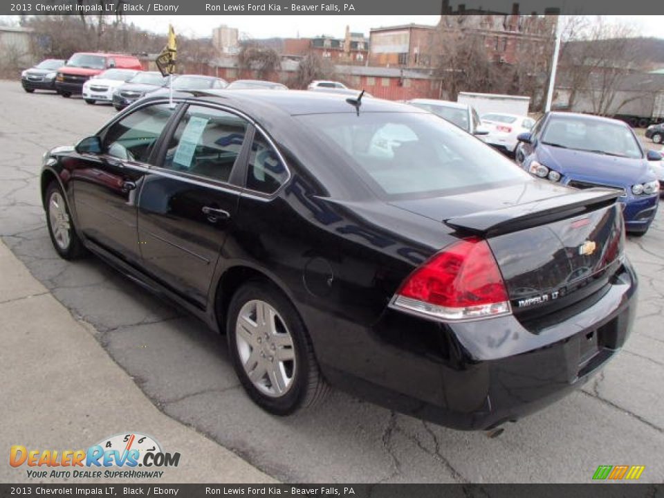 2013 Chevrolet Impala LT Black / Ebony Photo #6