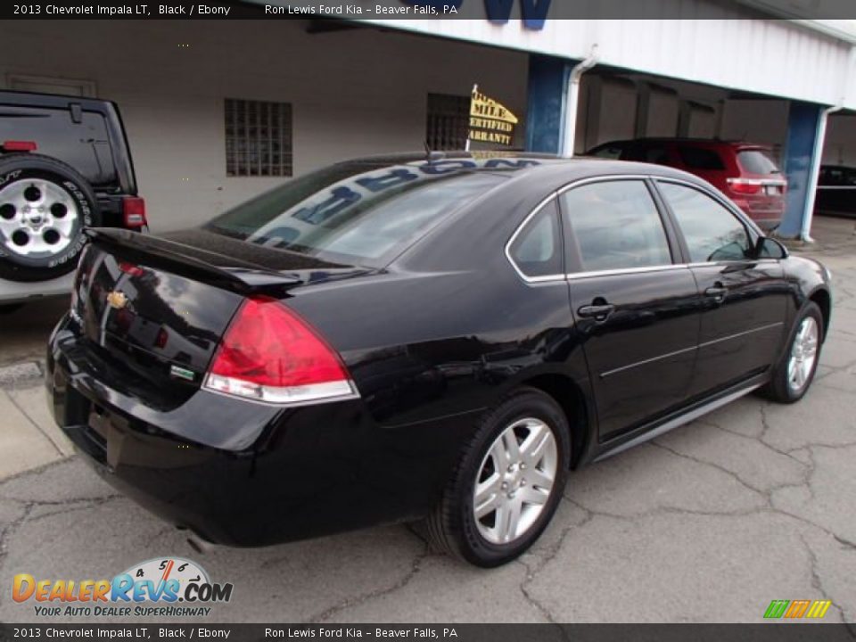 2013 Chevrolet Impala LT Black / Ebony Photo #8