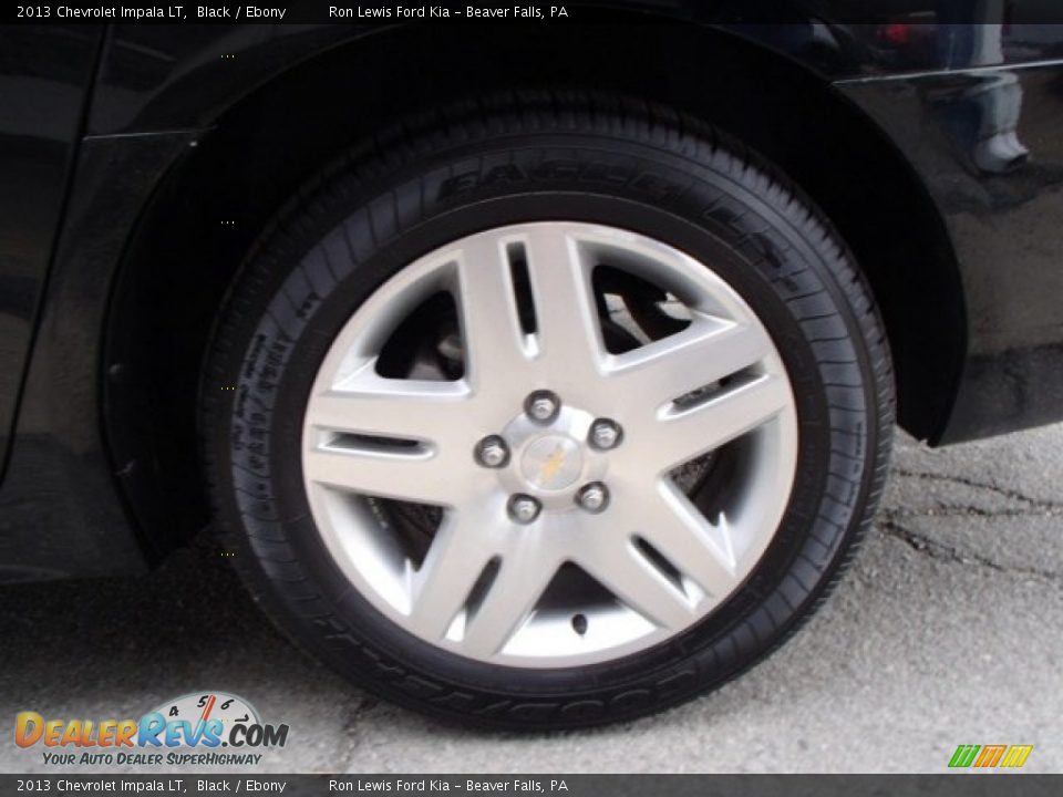 2013 Chevrolet Impala LT Black / Ebony Photo #9