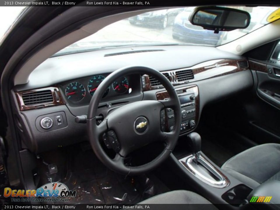 2013 Chevrolet Impala LT Black / Ebony Photo #10
