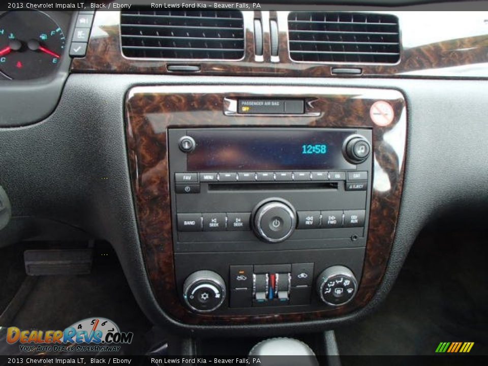2013 Chevrolet Impala LT Black / Ebony Photo #16