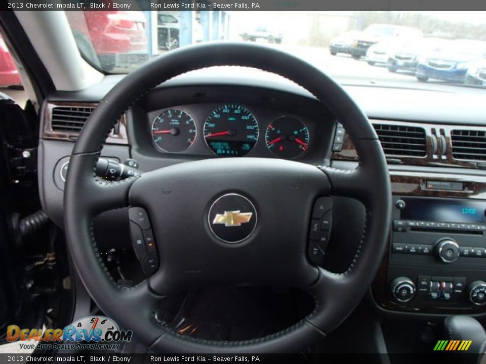 2013 Chevrolet Impala LT Black / Ebony Photo #18