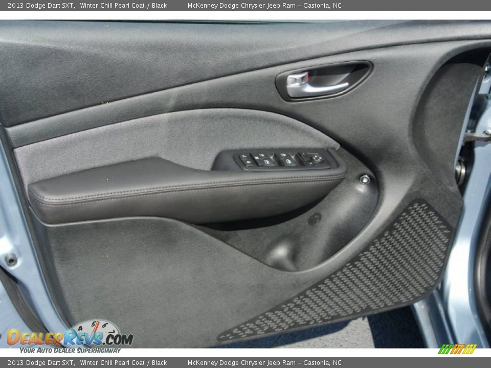 2013 Dodge Dart SXT Winter Chill Pearl Coat / Black Photo #8