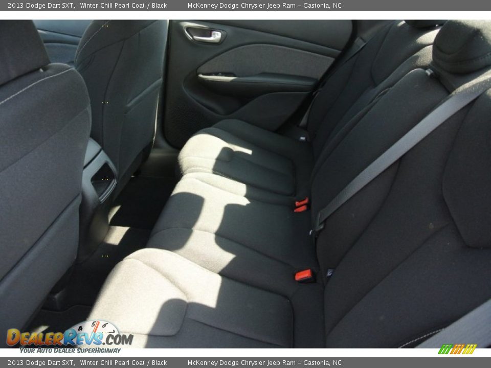 2013 Dodge Dart SXT Winter Chill Pearl Coat / Black Photo #14