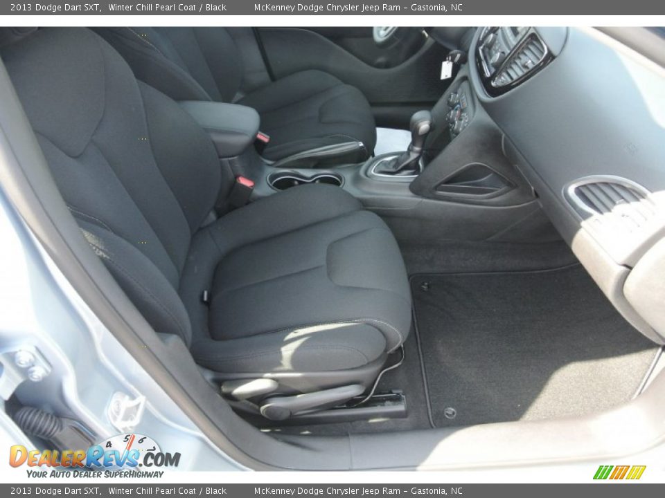 2013 Dodge Dart SXT Winter Chill Pearl Coat / Black Photo #16