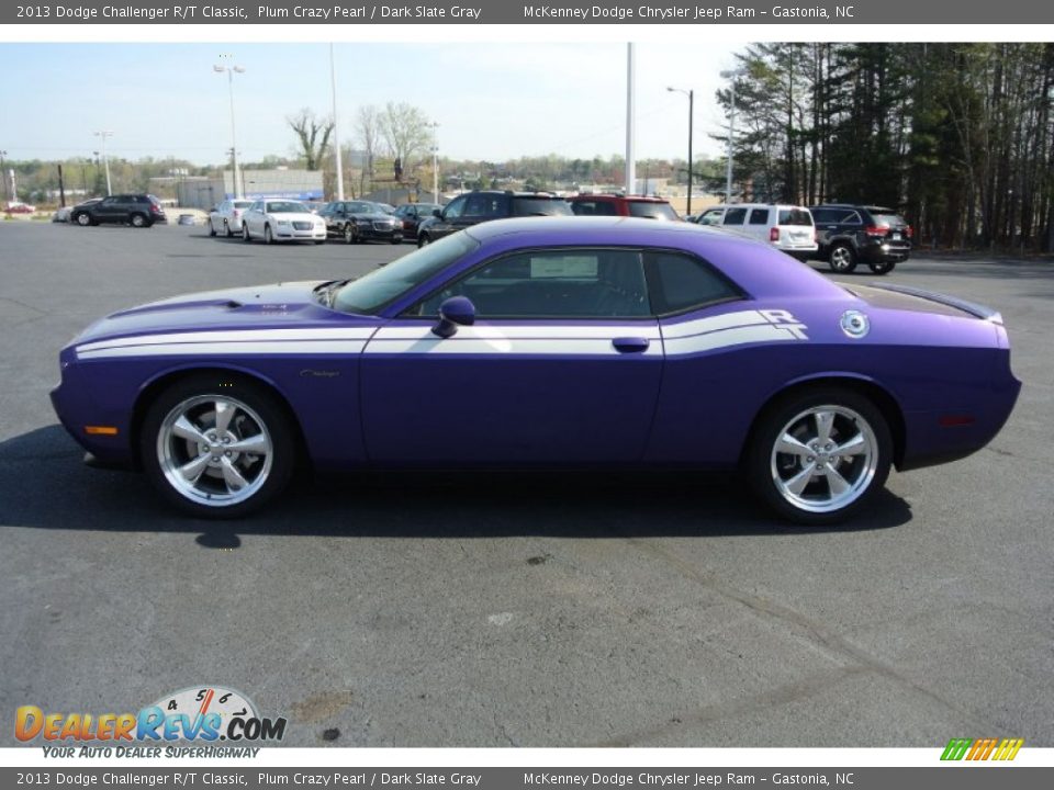 2013 Dodge Challenger R/T Classic Plum Crazy Pearl / Dark Slate Gray Photo #3