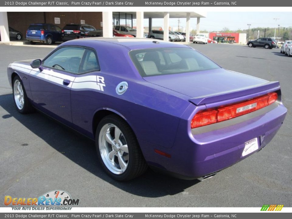 2013 Dodge Challenger R/T Classic Plum Crazy Pearl / Dark Slate Gray Photo #4