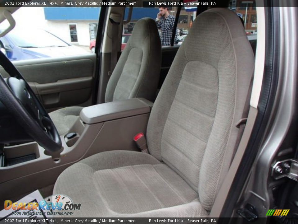 Medium Parchment Interior - 2002 Ford Explorer XLT 4x4 Photo #11