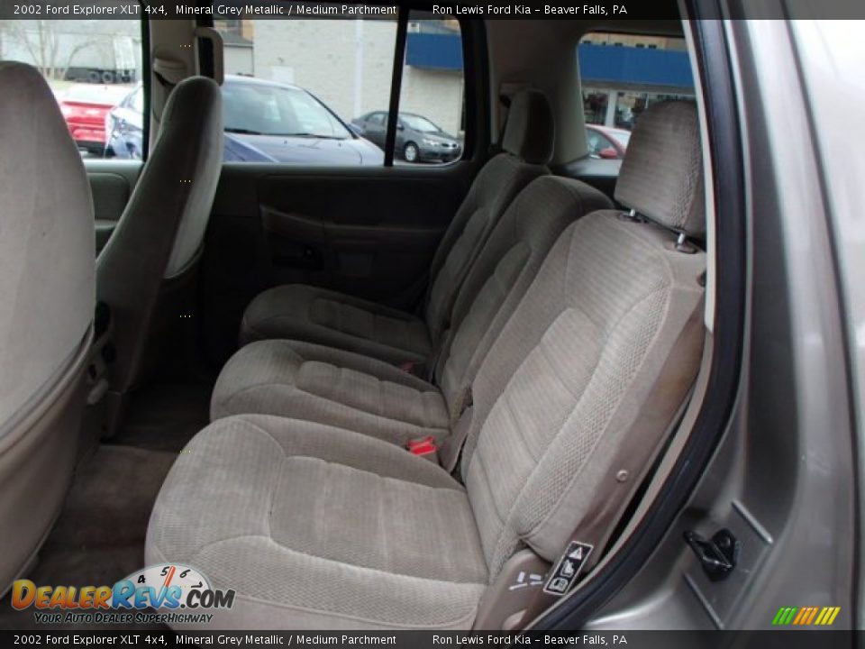 Rear Seat of 2002 Ford Explorer XLT 4x4 Photo #13