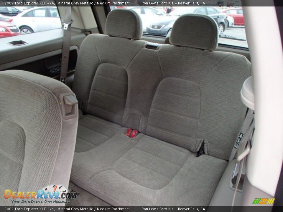 Rear Seat of 2002 Ford Explorer XLT 4x4 Photo #14