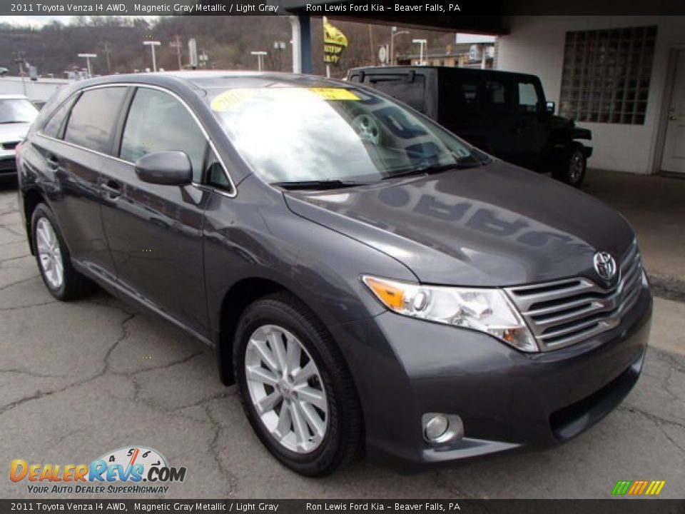 2011 Toyota Venza I4 AWD Magnetic Gray Metallic / Light Gray Photo #2