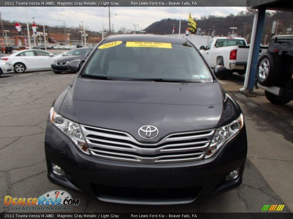 2011 Toyota Venza I4 AWD Magnetic Gray Metallic / Light Gray Photo #3
