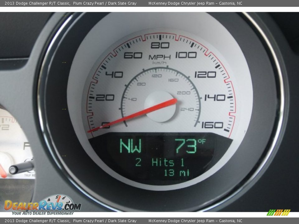 2013 Dodge Challenger R/T Classic Plum Crazy Pearl / Dark Slate Gray Photo #15