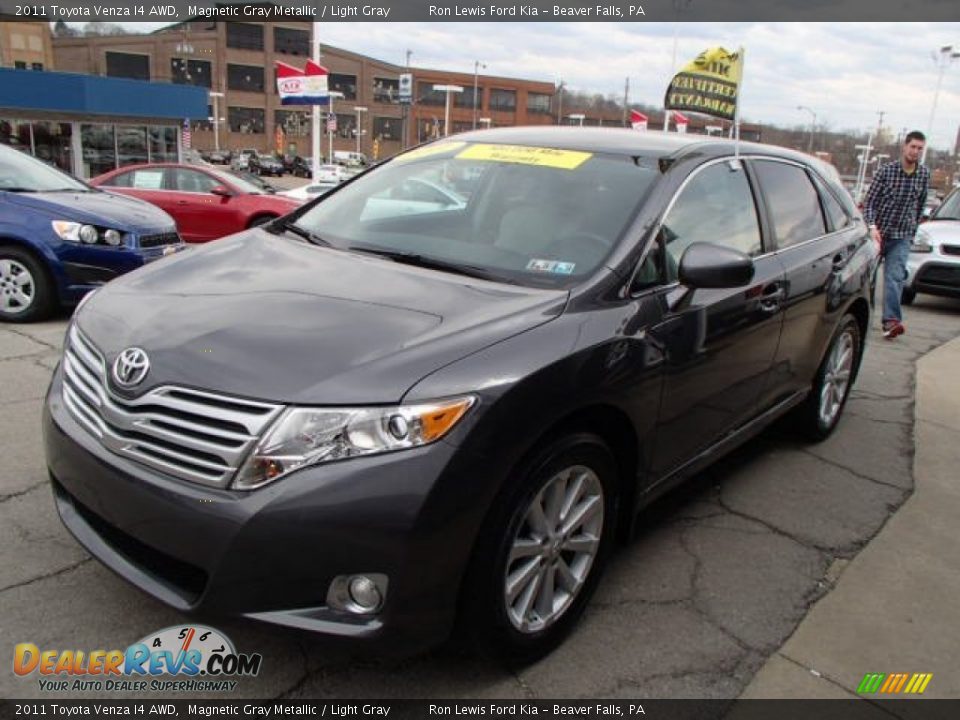 2011 Toyota Venza I4 AWD Magnetic Gray Metallic / Light Gray Photo #4