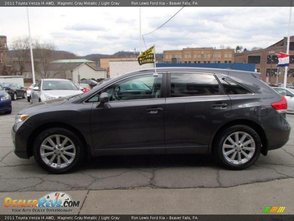 2011 Toyota Venza I4 AWD Magnetic Gray Metallic / Light Gray Photo #5