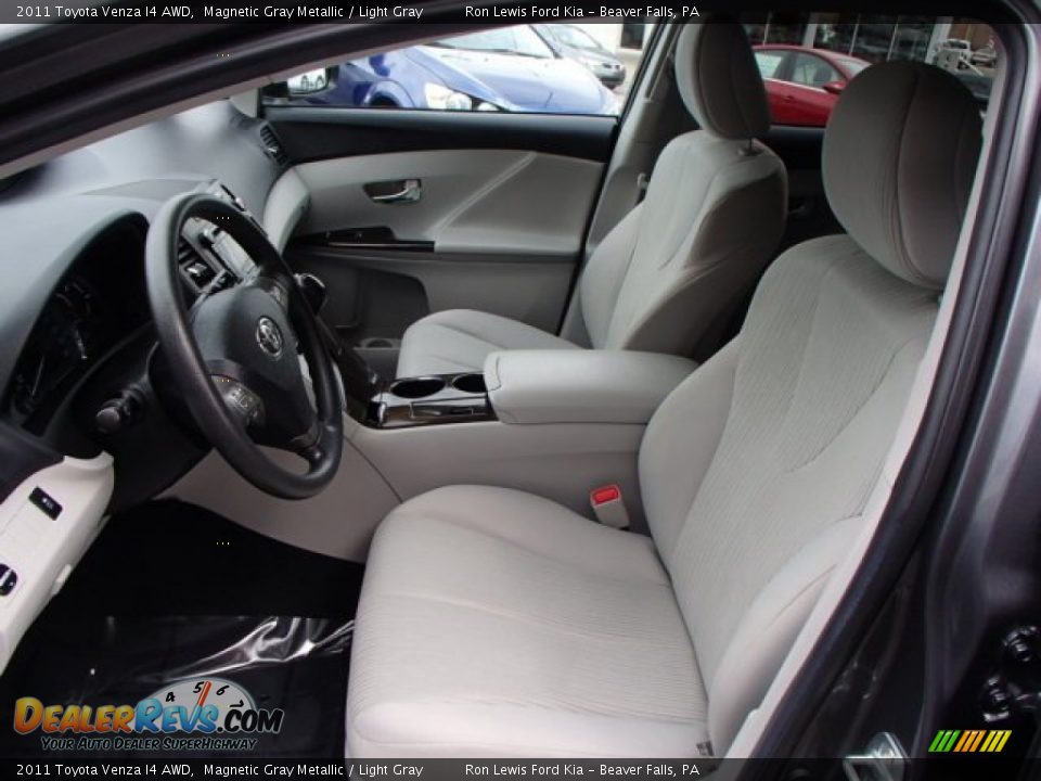 2011 Toyota Venza I4 AWD Magnetic Gray Metallic / Light Gray Photo #11