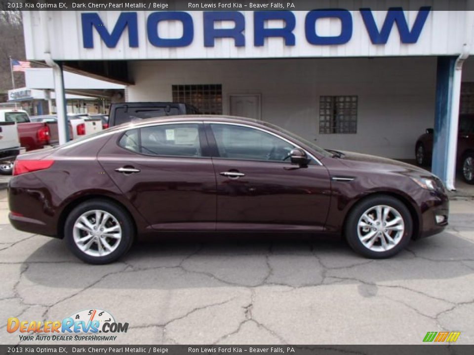 2013 Kia Optima EX Dark Cherry Pearl Metallic / Beige Photo #1