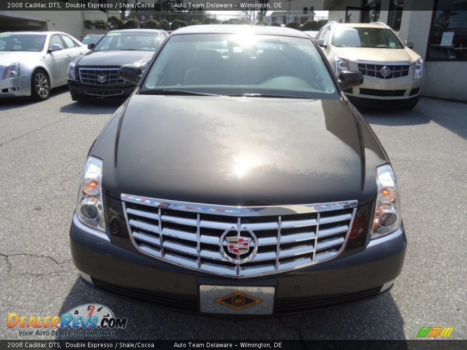 2008 Cadillac DTS Double Espresso / Shale/Cocoa Photo #3