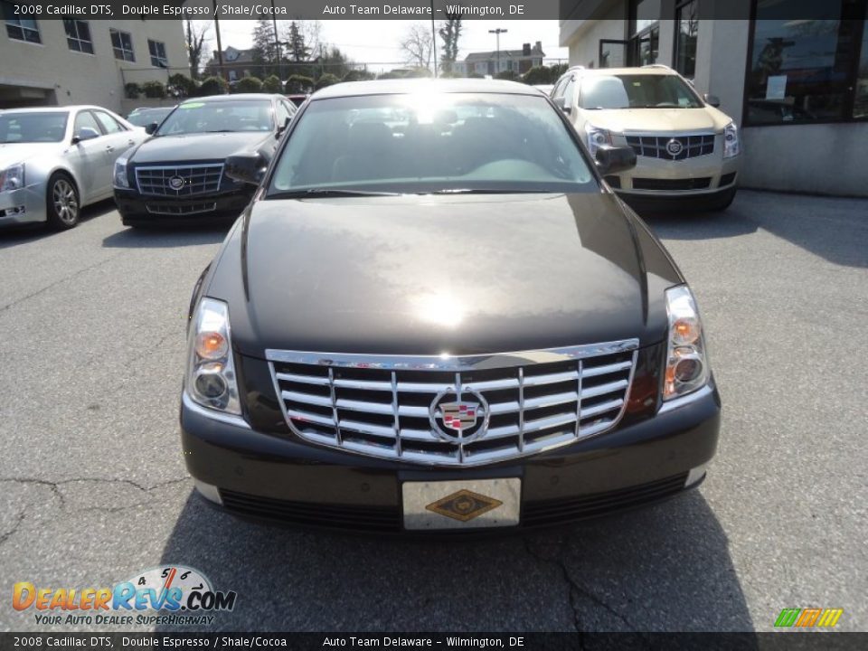 2008 Cadillac DTS Double Espresso / Shale/Cocoa Photo #4