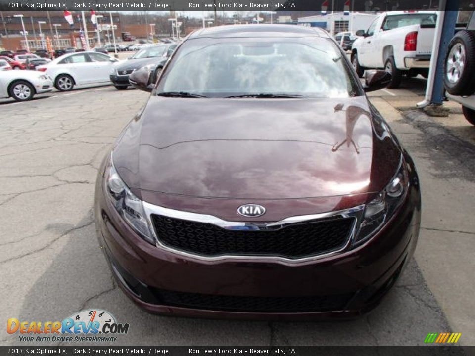 2013 Kia Optima EX Dark Cherry Pearl Metallic / Beige Photo #3
