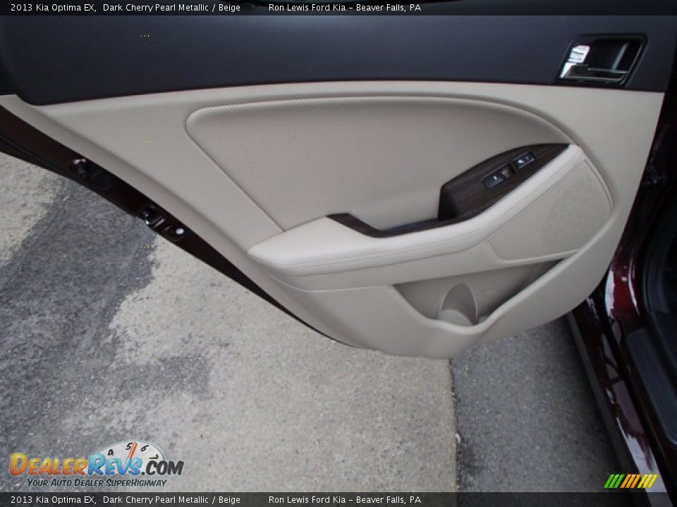 2013 Kia Optima EX Dark Cherry Pearl Metallic / Beige Photo #14
