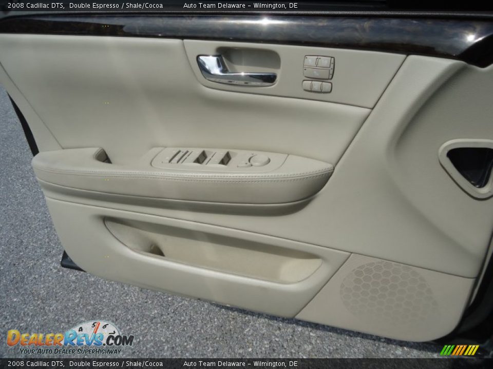 2008 Cadillac DTS Double Espresso / Shale/Cocoa Photo #19
