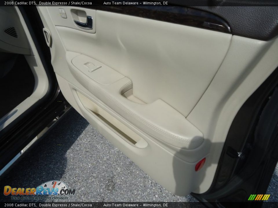 2008 Cadillac DTS Double Espresso / Shale/Cocoa Photo #20