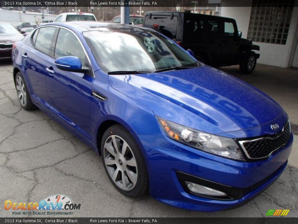 Front 3/4 View of 2013 Kia Optima SX Photo #2