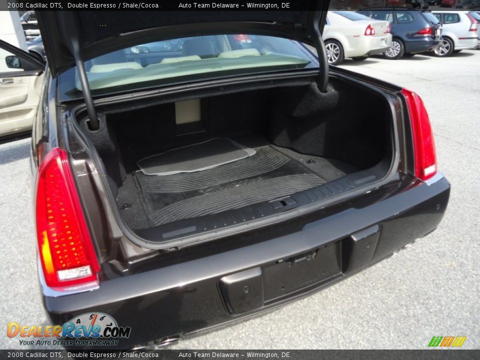 2008 Cadillac DTS Double Espresso / Shale/Cocoa Photo #23
