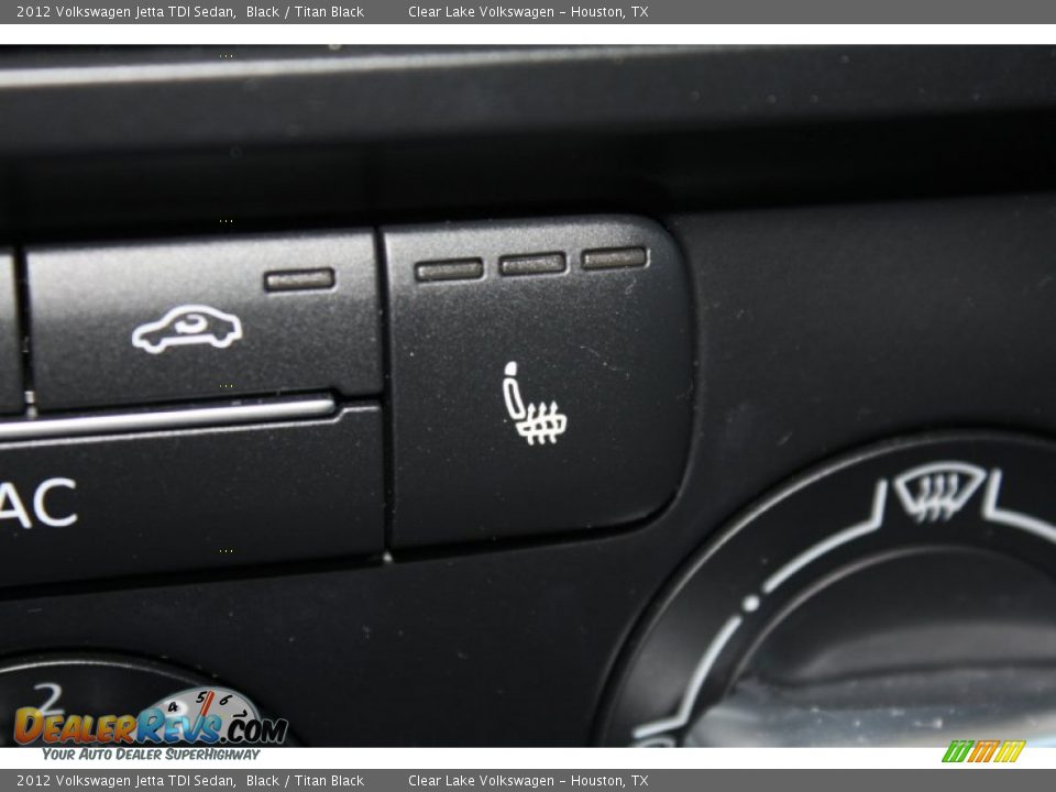 2012 Volkswagen Jetta TDI Sedan Black / Titan Black Photo #20