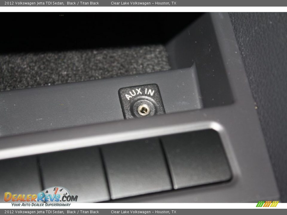2012 Volkswagen Jetta TDI Sedan Black / Titan Black Photo #21