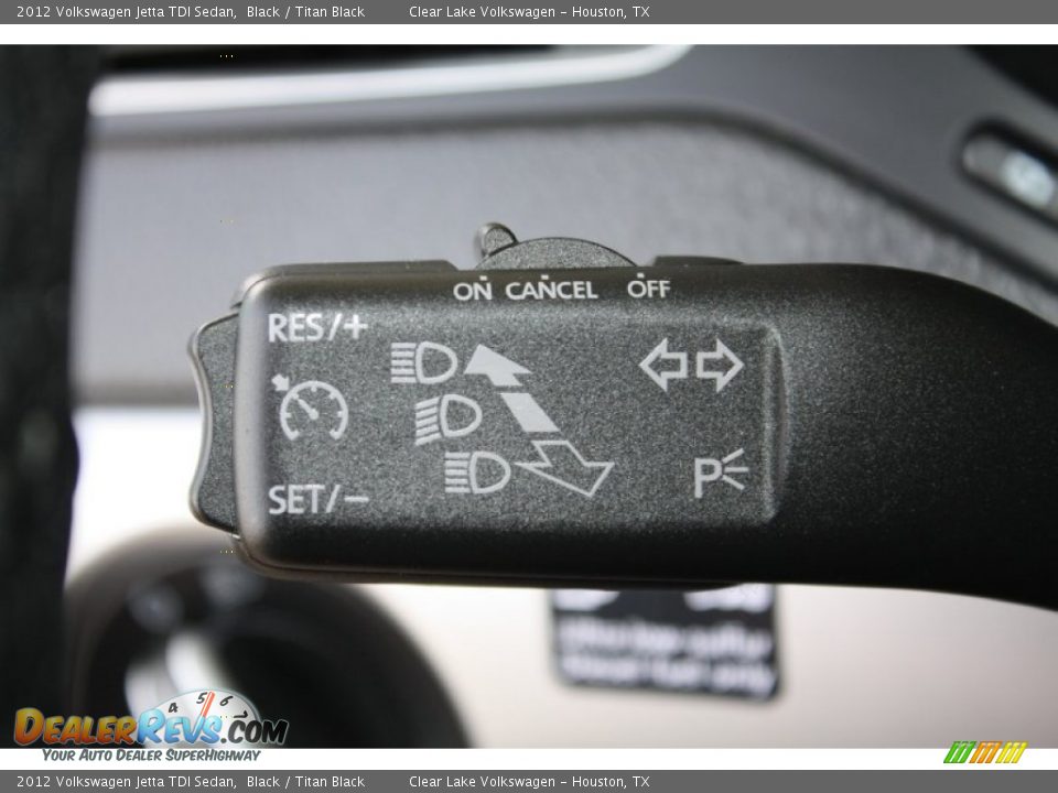 2012 Volkswagen Jetta TDI Sedan Black / Titan Black Photo #24