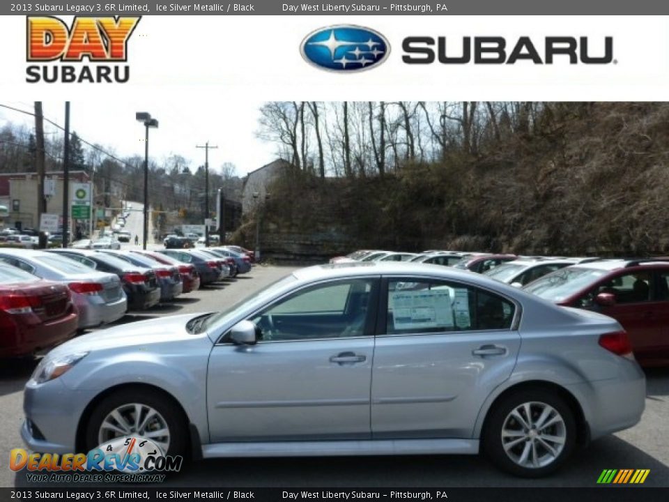 2013 Subaru Legacy 3.6R Limited Ice Silver Metallic / Black Photo #1