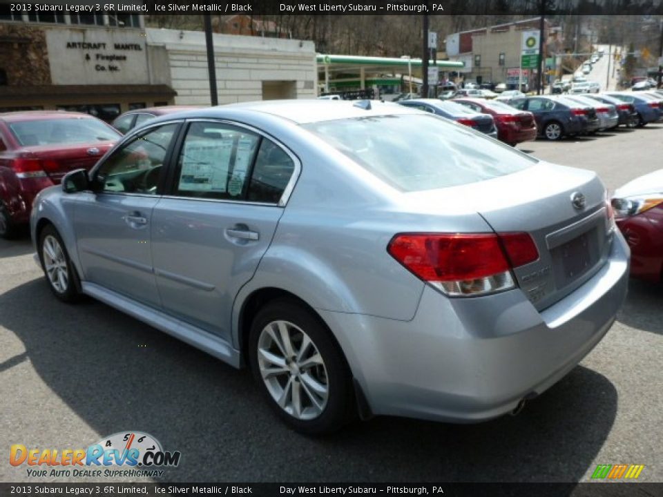 2013 Subaru Legacy 3.6R Limited Ice Silver Metallic / Black Photo #2