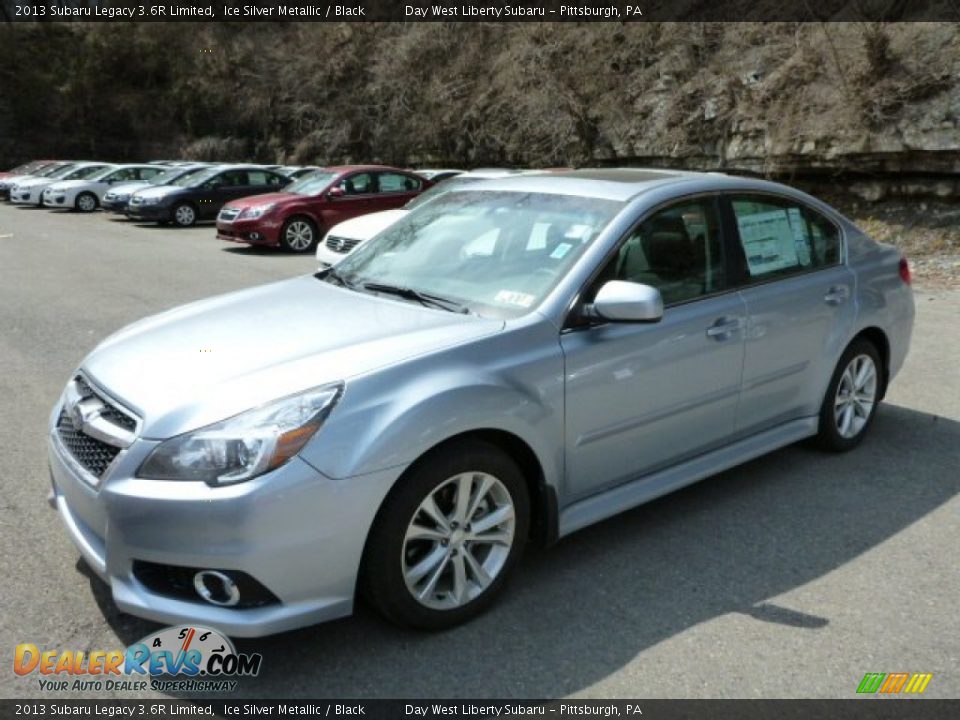 2013 Subaru Legacy 3.6R Limited Ice Silver Metallic / Black Photo #7
