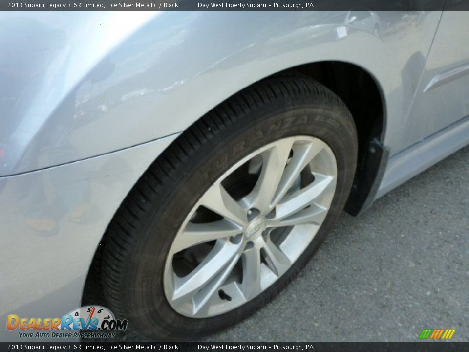 2013 Subaru Legacy 3.6R Limited Ice Silver Metallic / Black Photo #8