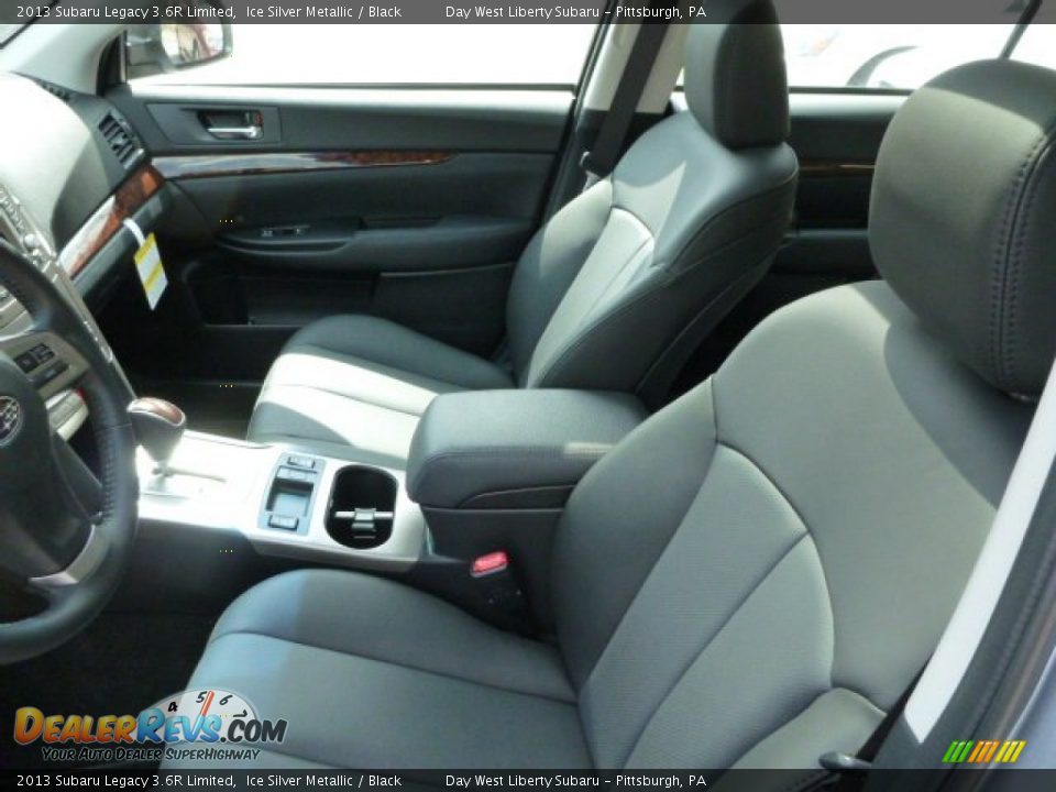 2013 Subaru Legacy 3.6R Limited Ice Silver Metallic / Black Photo #9