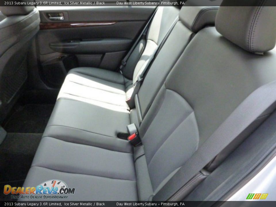 2013 Subaru Legacy 3.6R Limited Ice Silver Metallic / Black Photo #10