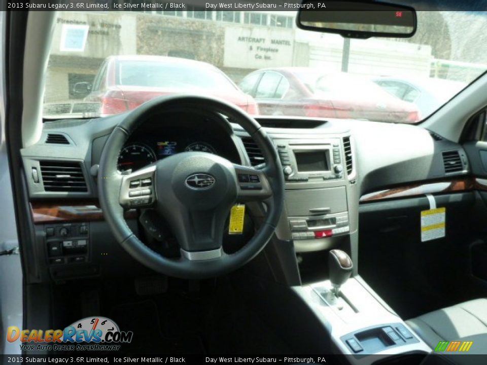 2013 Subaru Legacy 3.6R Limited Ice Silver Metallic / Black Photo #11