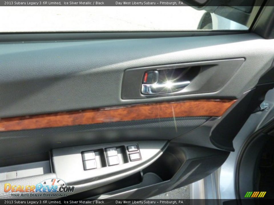 2013 Subaru Legacy 3.6R Limited Ice Silver Metallic / Black Photo #13