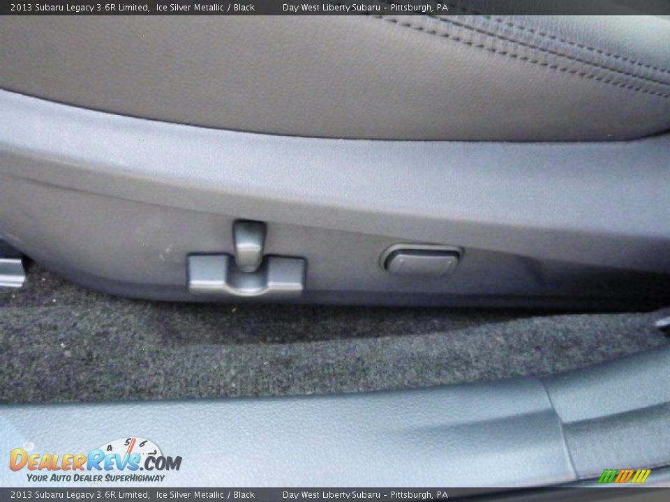 2013 Subaru Legacy 3.6R Limited Ice Silver Metallic / Black Photo #14