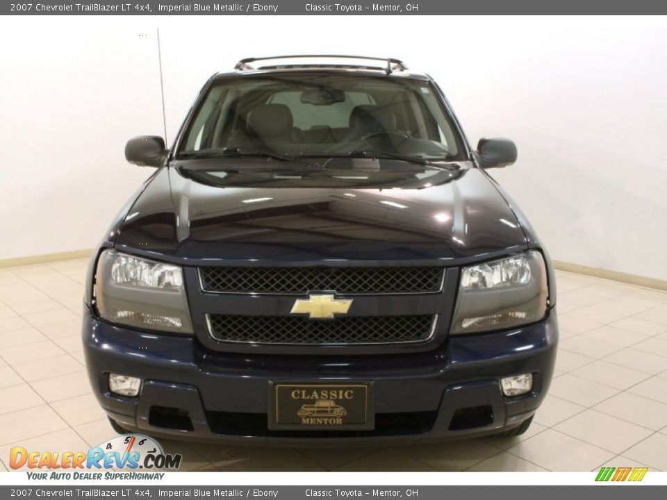 2007 Chevrolet TrailBlazer LT 4x4 Imperial Blue Metallic / Ebony Photo #2