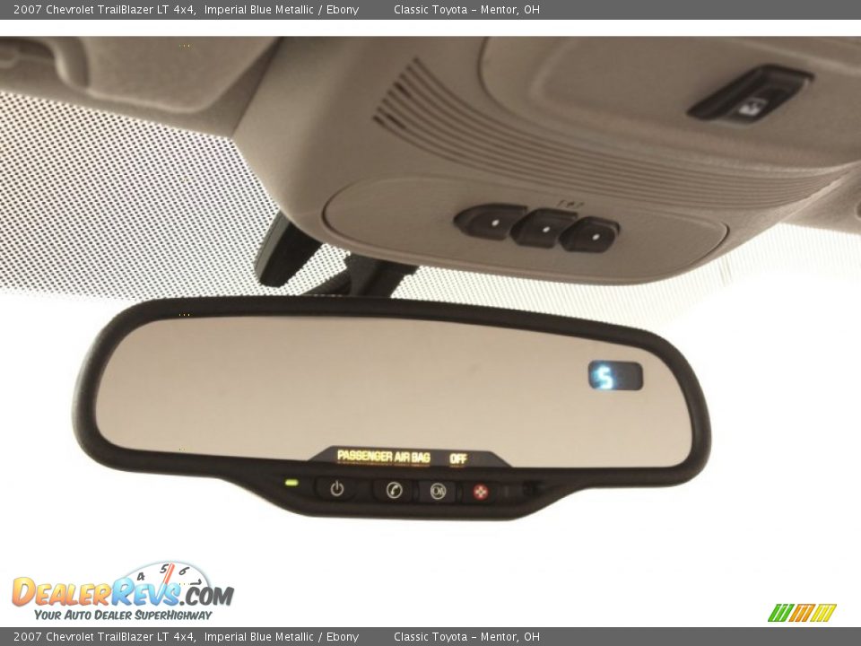 2007 Chevrolet TrailBlazer LT 4x4 Imperial Blue Metallic / Ebony Photo #8