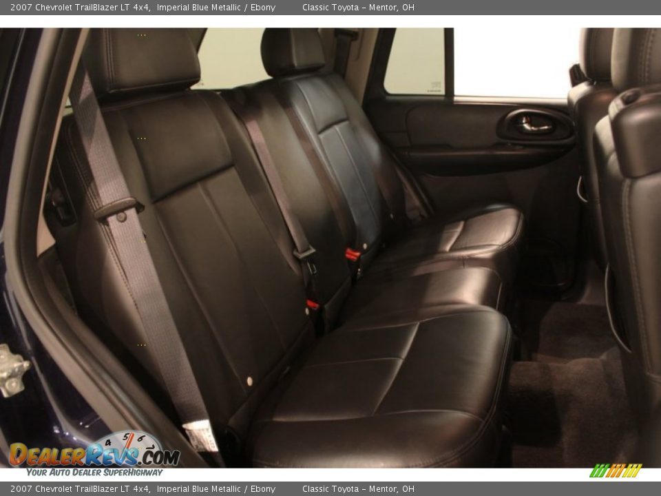 2007 Chevrolet TrailBlazer LT 4x4 Imperial Blue Metallic / Ebony Photo #12