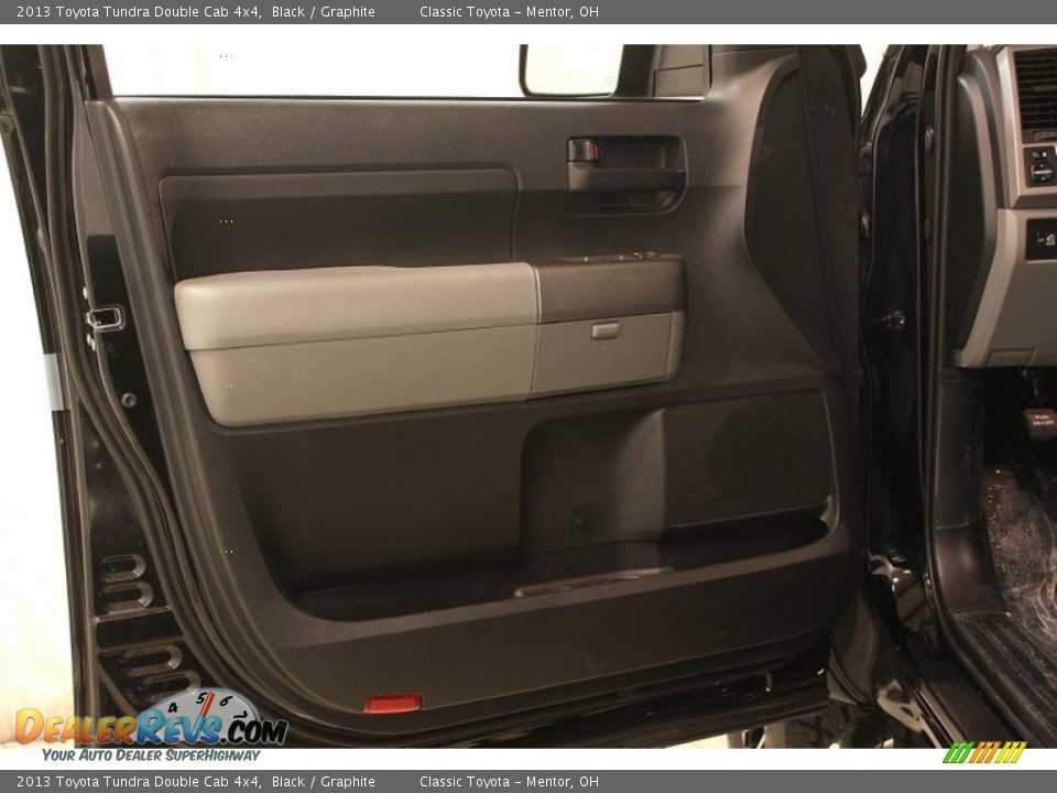 2013 Toyota Tundra Double Cab 4x4 Black / Graphite Photo #6