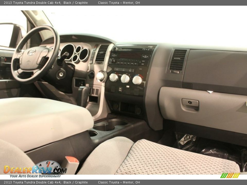 2013 Toyota Tundra Double Cab 4x4 Black / Graphite Photo #18