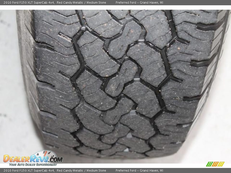 2010 Ford F150 XLT SuperCab 4x4 Red Candy Metallic / Medium Stone Photo #11