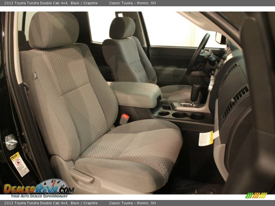 2013 Toyota Tundra Double Cab 4x4 Black / Graphite Photo #21
